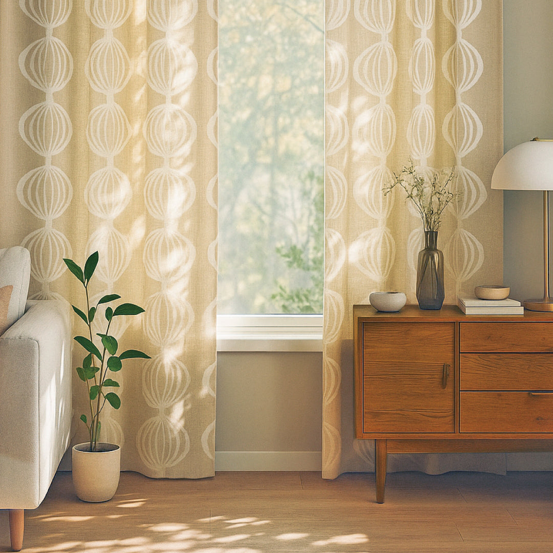 幾何学模様で楽しむ、秋のインテリア