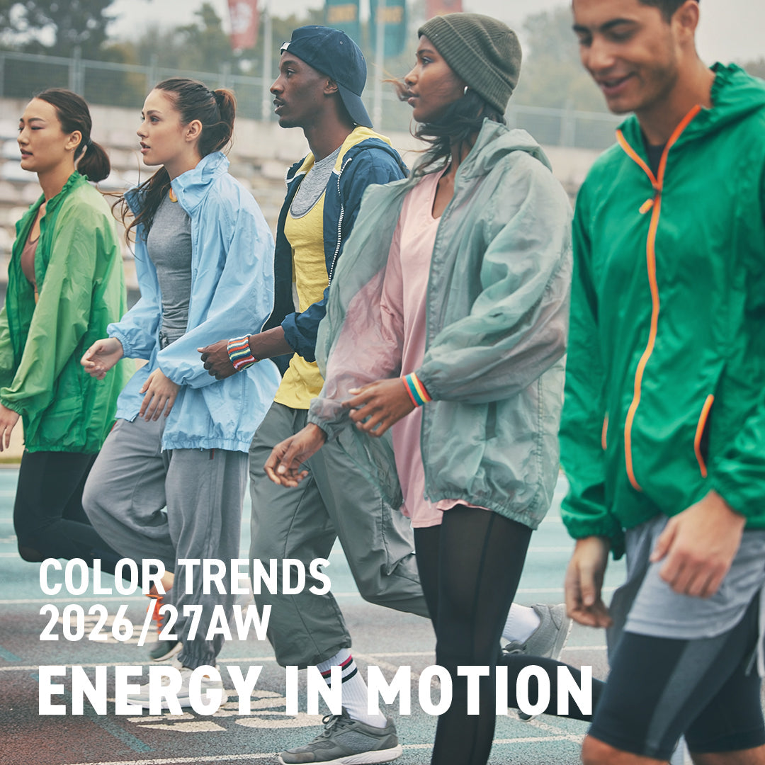 2026/27AWカラートレンド】ENERGY IN MOTION - 動き続けるエネルギー