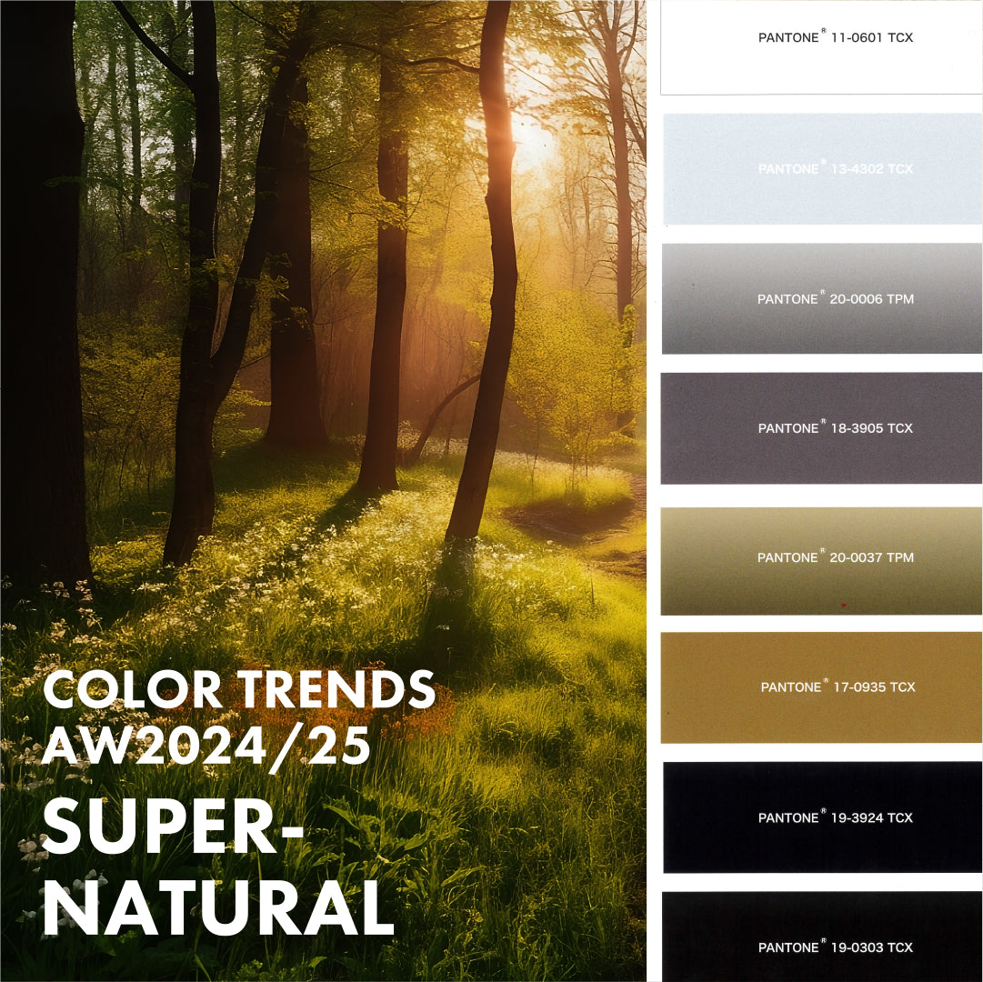 2024/25AWカラートレンド VISION ON COLOUR 1 SPIRITUAL DIMENSION