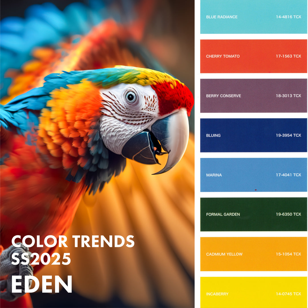 2025SSカラートレンド VISION ON COLOUR 2 EDEN
