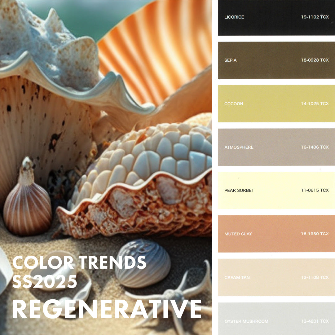 2025SSカラートレンド VISION ON COLOUR 3 REGENERATIVE